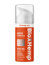 Load image into Gallery viewer, BIOXHEMP NERVE ADVANCED RECOVERY CREAM - LEMON, LAVENDER AND MENTHOL (5,000MG)