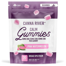 Load image into Gallery viewer, Canna River Calm CBD:CBG:CBN Gummies