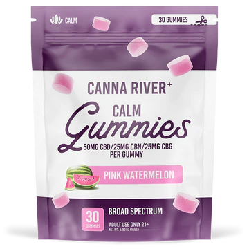 Canna River Calm CBD:CBG:CBN Gummies – CBDFarmacy