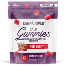 Load image into Gallery viewer, Canna River Calm CBD:CBG:CBN Gummies