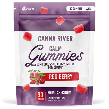 Canna River Calm CBD:CBG:CBN Gummies – CBDFarmacy