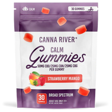 Load image into Gallery viewer, Canna River Calm CBD:CBG:CBN Gummies