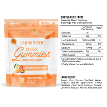 Load image into Gallery viewer, Canna River Classic Gummies 3000mg - 30ct/100mg ea.