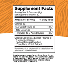 Load image into Gallery viewer, Troomy Focus: Lion's Mane Mushroom Gummies