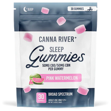 Load image into Gallery viewer, Canna River Sleep CBD:CBN Gummies