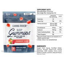 Load image into Gallery viewer, Canna River Sleep CBD:CBN Gummies