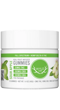 Load image into Gallery viewer, Wyld Sour Apple THC:CBD:CBG Gummies