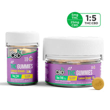 Load image into Gallery viewer, CBDfx Delta-9 THC Gummies + CBD: Lemon Dream