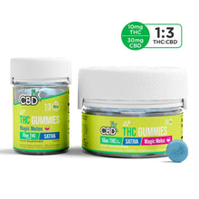 Load image into Gallery viewer, Delta-9 THC Gummies + CBD: Magic Melon Sativa – High Potency