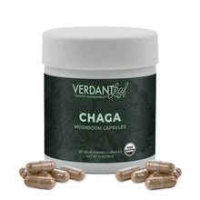 Load image into Gallery viewer, Verdant Leaf Chaga Capsules