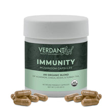 Load image into Gallery viewer, Verdant Leaf Immunity Mushroom Capsules