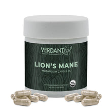 Load image into Gallery viewer, Verdant Leaf Lion's Mane Capsules