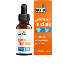 Load image into Gallery viewer, CbdFx - CBD + CBN Oil Calming Tincture 1000-2000mg