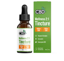 Load image into Gallery viewer, CbdFx - CBD + CBG Oil Wellness Tincture 1000-2000mg