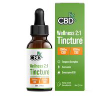 Load image into Gallery viewer, CbdFx - CBD + CBG Oil Wellness Tincture 1000-2000mg