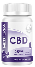 Load image into Gallery viewer, Medterra - Gel Capsules 25mg