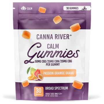 Canna River Calm CBD:CBG:CBN Gummies – CBDFarmacy