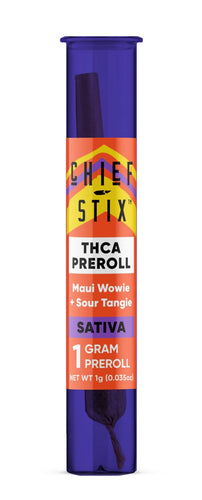 Chiefstix Maui Wowie + Sour Tangie 1g THCa Preroll (Sativa)