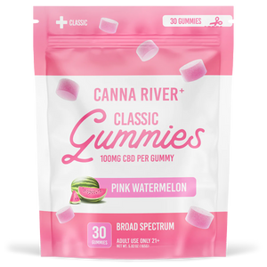 Canna River Classic Gummies 3000mg - 30ct/100mg ea.