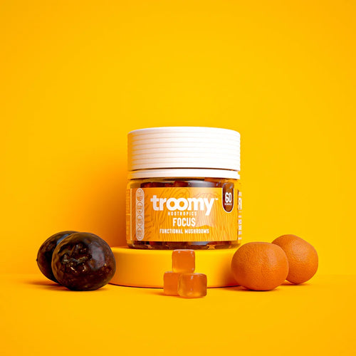 Troomy Focus: Lion's Mane Mushroom Gummies