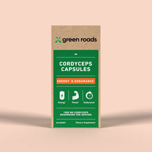 Load image into Gallery viewer, Greenroads Cordyceps Energy &amp; Endurance Mushroom Capsules - (60ct)