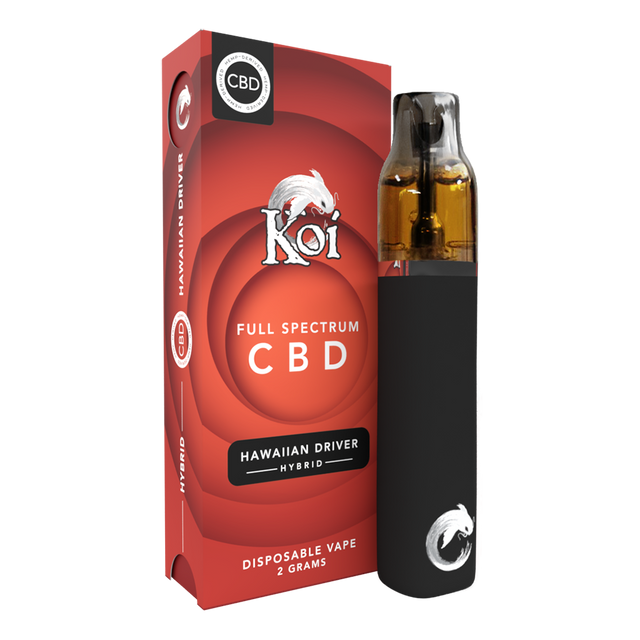 Koi CBD Full Spectrum Disposable Vape Bar (2 Gram) - Hawaiian Driver ( CBDFarmacy Koi CBD Full Spectrum Disposable Vape Bar (2 Gram) - Hawaiian Driver ( CBDFarmacy
