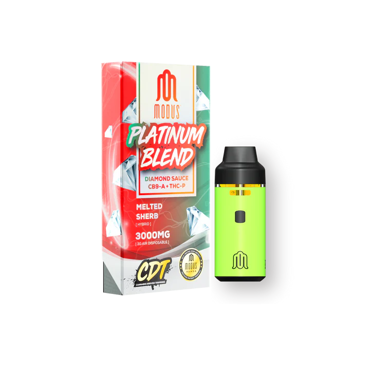 MODUS PLATINUM DEVICES - 3-gram disposable CBDFarmacy MODUS PLATINUM DEVICES - 3-gram disposable CBDFarmacy