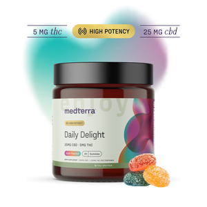 Medterra Daily Delight CBD+THC Gummies