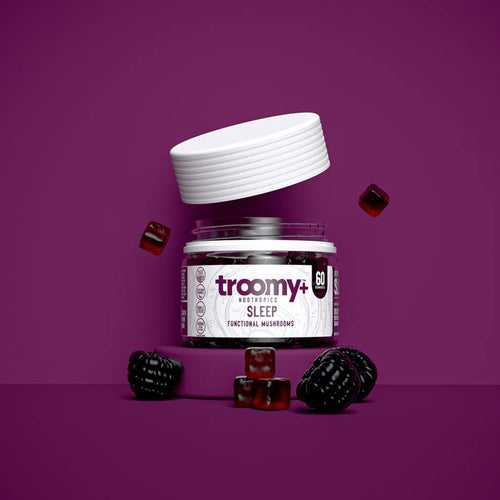 Troomy Sleep: Reishi + Melatonin Gummies