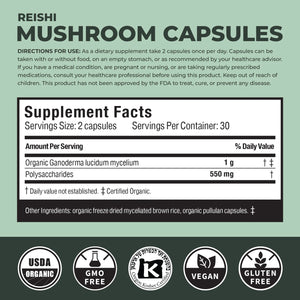 Verdant Leaf Reishi Capsules