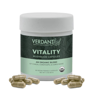 Verdant Leaf Vitality Mushroom Capsules