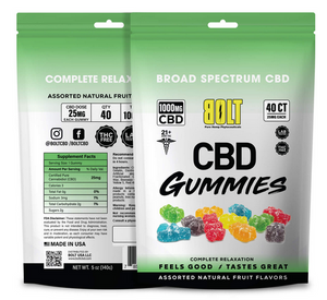Bolt - CBD Gummies 1000mg/40ct